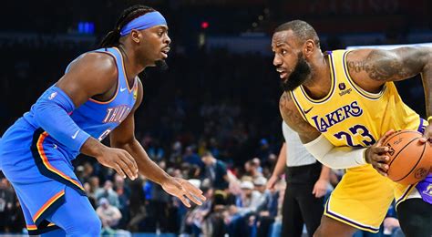 lakers vs thunder prediction|Oklahoma City Thunder at Los Angeles Lakers odds, picks.